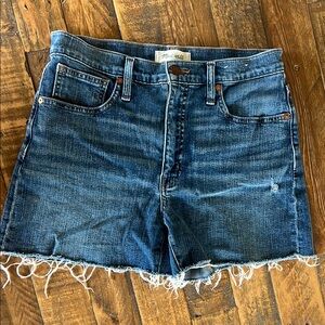 Madewell Denim High Rise Shorts